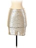 Forever 21 100% Polyester Gold Formal Skirt Size S - photo 1