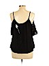 One Clothing 100% Rayon Black Short Sleeve Top Size L - photo 2
