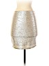 Forever 21 100% Polyester Gold Formal Skirt Size S - photo 2
