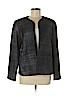 Eileen Fisher Gray Silk Blazer Size 10 - photo 1