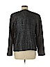 Eileen Fisher Gray Silk Blazer Size 10 - photo 2