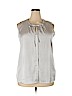 Tommy Hilfiger White Sleeveless Blouse Size XXL - photo 1
