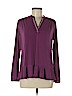 NY Collection Purple Long Sleeve Top Size M (petite) - photo 1