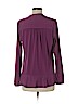 NY Collection Purple Long Sleeve Top Size M (petite) - photo 2