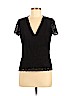 Garfield & Marks Black Short Sleeve Top Size M - photo 1