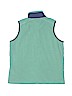 Vineyard Vines 100% Polyester Solid Green Vest Size 16 - 18 - photo 2