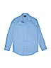 Lord & Taylor 100% Cotton Solid Blue Long Sleeve Button-Down Shirt Size 14 - photo 1