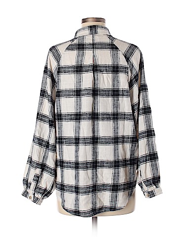 American Eagle Outfitters Long Sleeve Button-Down Shirt (view 2)