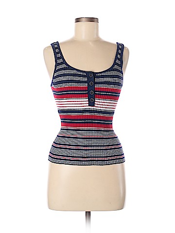American Eagle Outfitters Sleeveless Henley (view 1)