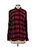 Lucky Brand 100% Cotton Red Long Sleeve Blouse Size S - photo 1