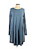 Zenana Outfitters Blue Casual Dress Size L - photo 1