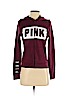 Victoria's Secret Pink Burgundy Zip Up Hoodie Size XS - photo 1