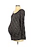 H&M Mama Black Long Sleeve Top Size S - photo 1