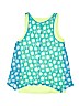 Justice Print Green Sleeveless Top Size 18 - photo 2
