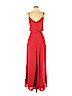 Fame And Partners 100% Polyester Red Jumpsuit Size 4 - photo 1