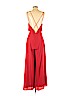 Fame And Partners 100% Polyester Red Jumpsuit Size 4 - photo 2