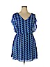 Candie's 100% Polyester Blue Casual Dress Size XL - photo 1