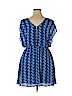 Candie's 100% Polyester Blue Casual Dress Size XL - photo 2