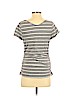 Liz Lange Maternity 100% Polyester Gray Short Sleeve T-Shirt Size S - photo 2