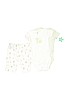 Carter's 100% Cotton White Short Sleeve Onesie Size Newborn - photo 1