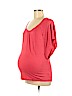 Motherhood Orange Short Sleeve Top Size M - photo 1