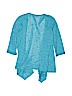 Mudd Solid Blue Cardigan Size 10 - photo 2
