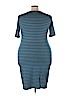 Lularoe Blue Casual Dress Size 3X - photo 2