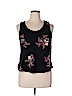 A New Day 100% Cotton Black Tank Top Size XL - photo 1