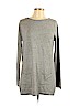 Neiman Marcus Gray Silk Pullover Sweater Size L - photo 1