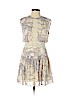 BCBGMAXAZRIA 100% Polyester Ivory Casual Dress Size 2 - photo 1