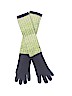 Unbranded 100% Acrylic Color Block Green Gloves Size S - photo 1