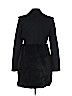 Tibi 100% Wool Black Wool Coat Size 4 - photo 2