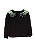 Justice Black Sweatshirt Size 10 - photo 1