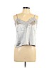 Forever 21 100% Polyester Gray Sleeveless Blouse Size L - photo 1
