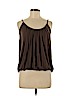 BCBGMAXAZRIA Brown Sleeveless Top Size M - photo 1