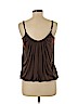 BCBGMAXAZRIA Brown Sleeveless Top Size M - photo 2