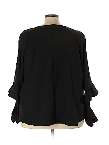 ELOQUII 3/4 Sleeve Blouse (view 2)