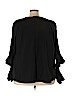 ELOQUII Black 3/4 Sleeve Blouse Size 26 - photo 2