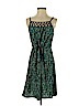 Mossimo 100% Polyester Green Casual Dress Size XS - photo 1