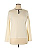 Lauren by Ralph Lauren Ivory Long Sleeve T-Shirt Size XL (petite) - photo 1
