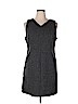 L.L.Bean 100% Polyester Gray Casual Dress Size 16 - photo 1