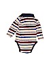 All Mine 100% Cotton Stripes Blue Long Sleeve Outfit Size 6-9 mo - photo 2