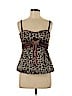 Nanette Lepore 100% Polyamide Brown Sleeveless Blouse Size 8 - photo 1