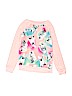 Justice 100% Polyester Pink Sweatshirt Size 10 - photo 1