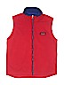 Patagonia 100% Polyester Solid Red Vest Size 10 - photo 1