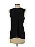 Paper Crane 100% Polyester Black Sleeveless Blouse Size S - photo 1