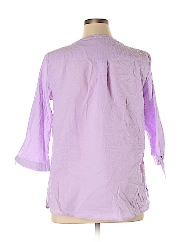 Christopher & Banks Long Sleeve Blouse (view 2)