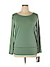 I.N. Studio Green Long Sleeve Top Size XL (petite) - photo 1