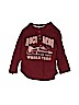 The Children's Place 100% Cotton Burgundy Long Sleeve Henley Size 3T - photo 1