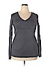 Ann Taylor Gray Pullover Sweater Size XXL - photo 1